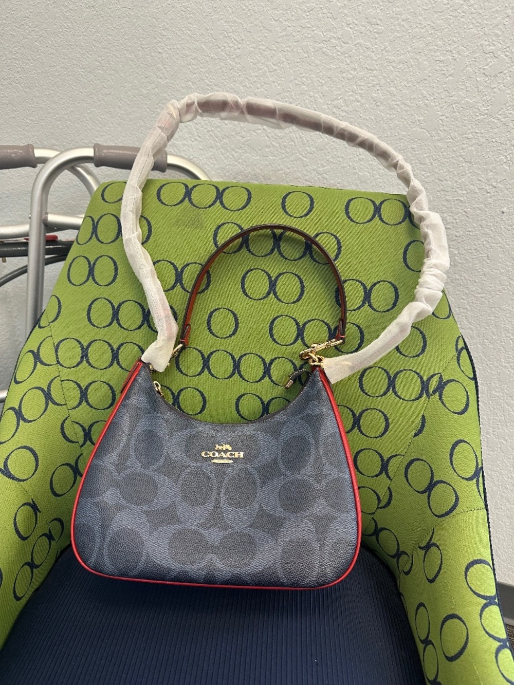 Coach Terri Hobo with matching card case
